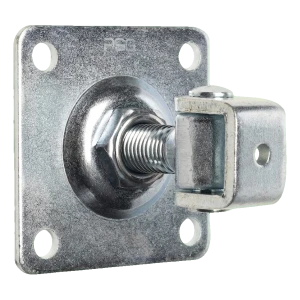 PSC állítható kapu zsanér tábla M20 horganyzott 100×100×4 mm