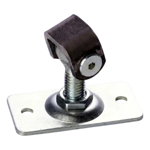 Állítható zsanér kapukhoz téglalap alakú taggal M12 75×38 mm horganyzott acél