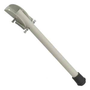 Acél ajtóblokkoló láb 265 mm fehér – rugós ajtóütköző