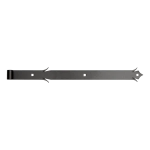 Díszítő sávpánt lengőkapukhoz 700 mm × 50 mm – fekete