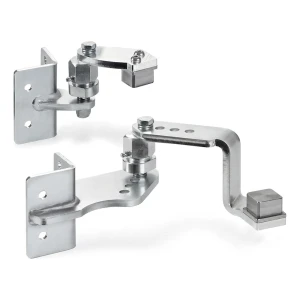 Comunello kaputömzsír készlet hegesztéshez 40×40 mm-es oszlopra – bal oldali, emelkedő lejtőkhöz