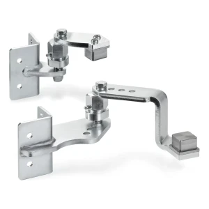 Comunello kapuzsanér készlet hegesztéshez 40×40 mm oszlopra – jobb oldali, emelkedő lejtőkhöz
