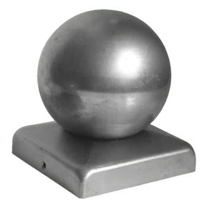 Acél kerítéstető 70×70 mm golyóval fi 70 – horganyzott