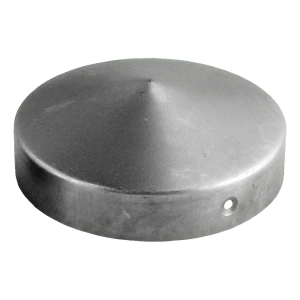 Acél kerek oszlop sapka kerítésoszlopra Fi 48 mm (1,5")