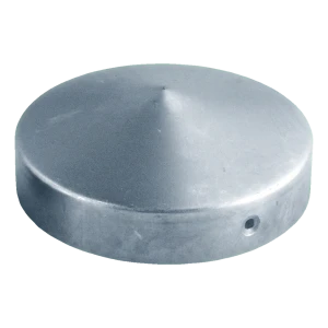 Horganyzott acél kerítés tetőfedél kerek oszlopra Fi 48 mm
