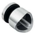 Pontszerű üvegfogó 6-12mm fi 30/13/M8x40 AISI304 42,4-es rendszer szatén 000-521 (2)