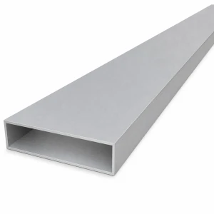 Téglalap keresztmetszetű alumínium cső 20×80×1,5 mm – zárt profil EN AW-6060, L=2000 mm
