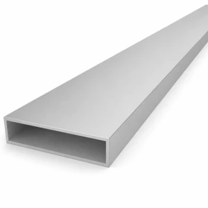 Alumínium téglalap cső 20×80×2 mm – zárt profil EN AW-6060 H=2000 mm