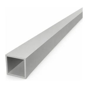 Alumínium négyzetes cső 30×30×2 mm – zárt profil L=2000 mm EN AW-6060