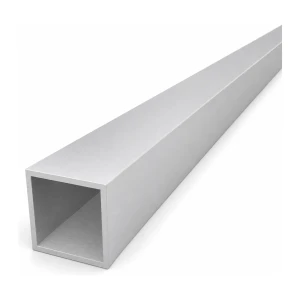 Alumínium négyzetes cső 40×40×3 mm – zárt profil L=2000 mm