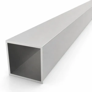 Alumínium négyzetes cső 60×60×3 mm – zárt profil H=2000 mm EN AW-6060