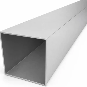 Alumínium négyzetes cső 80×80×2 mm – zárt profil L=2000 mm
