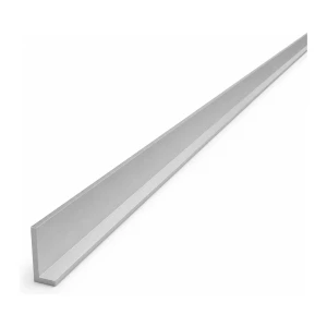Egyenlőtlen szárú alumínium szögvas 20×10×2 mm – L profil, hossz 2000 mm