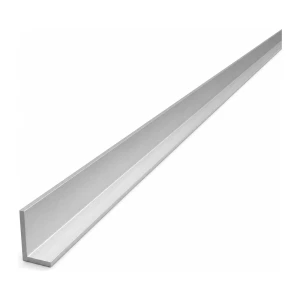 Alumínium egyenlőtlen szárú szögvas 20×15×2 mm EN AW-6060 – hossz 2000 mm