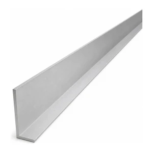 Egyenlőtlen szárú alumínium szögacél 40×20×2 mm – L profil, hossz 2000 mm