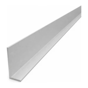 Egyenlőtlen szárú alumínium szögvas 50×25×2 mm – L profil, hossz 2000 mm