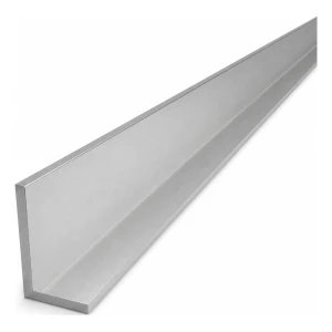 Egyenlőtlen szárú alumínium szögacél 50×30×4 mm – L profil, hossz 2000 mm