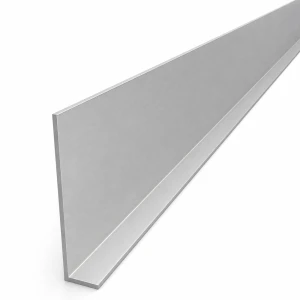 Egyenlőtlen szárú alumínium szögacél 80×20×2 mm – L profil, hossz 2000 mm
