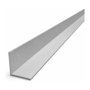 Alumínium egyenlő szárú szögacél 40×40×2 mm – L profil, hossz 2000 mm