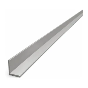 Alumínium egyenlő szárú szögvas 20×20×2 mm – L profil, hossz 2000 mm