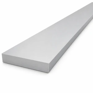 Alumínium laposvas EN AW-6060 T64 – 80×15 mm, hossz 2000 mm