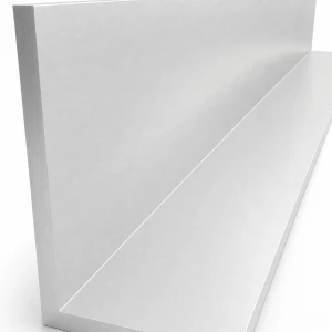 Egyenlőtlen szárú alumínium szögvas 150×100×10 mm – L profil, hossz 2000 mm