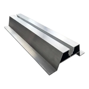 Alumínium trapézos áthidaló H40 L330 EPDM 2 mm tömítéssel PV szereléshez