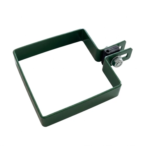 Végső szorítóbilincs kerítéspanelekhez 100x100 mm zöld 000-783 (1)