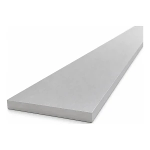 Alumínium laposrúd EN AW-6060 80×8 mm, hossz 2000 mm – lapos profil