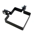 Sarokbilincs kerítőpanelekhez 100x100 mm fekete 000-774 (1)