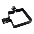 Sarokbilincs kerítőpanelekhez 100x100 mm fekete 000-774 (2)