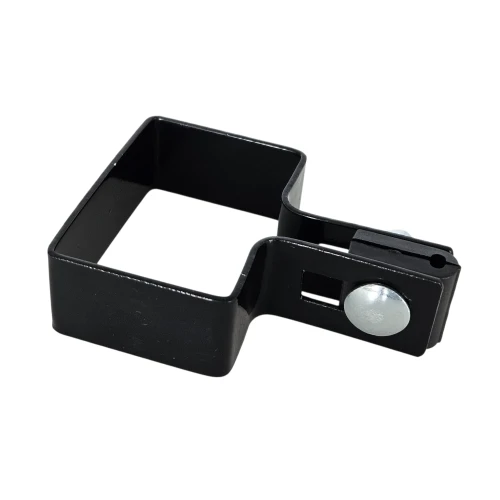 Kerítéspanel végső bilincs 60x40 fekete GPV-700-12 (1)