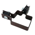 Sarokbilincs kerítéspanelekhez 60x40 barna GPV-700-10 (1)