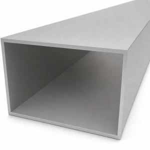 Alumínium téglalap cső 80×120×3 mm EN AW-6060 – hossz 2000 mm