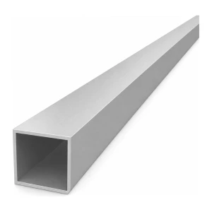 Négyzetes alumínium cső 30×30×1,5 mm – zárt profil EN AW-6060 H=2000 mm