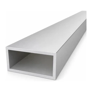 Alumínium téglalap cső 40×80×4 mm – zárt profil H=2000 mm