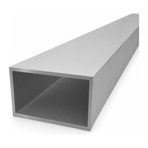 Alumínium téglalap szelvény 50×80×3 mm – zárt profil EN AW-6060, L=2000 mm
