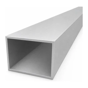 Alumínium téglalap cső 60×80×3 mm – zárt profil H=2000 mm