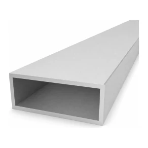 Alumínium téglalap cső 40×100×4 mm – zárt profil EN AW-6060, L=2000 mm