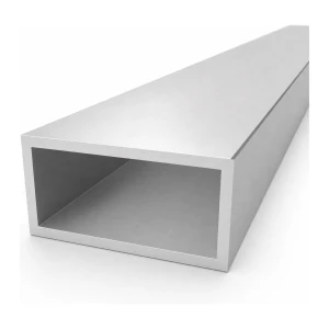 Alumínium téglalap cső 50×100×5 mm EN AW-6060, hossz 2000 mm