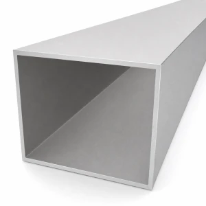 Alumínium téglalap cső 80×100×3 mm – zárt profil H=2000 mm