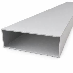 Alumínium téglalap cső 40×120×2 mm – zárt profil EN AW-6060, L=2000 mm