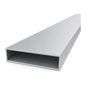 Alumínium téglalap cső 25×100×2 mm – zárt profil EN AW-6060, L=2000 mm