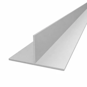 Alumínium T-szelvény EN AW-6060 – T profil 100×50×2 mm, hossz 2000 mm