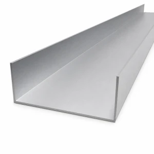 Alumínium U-profil EN AW-6060 C/U szelvény 103,6×38×1,8 mm – hossz 2000 mm