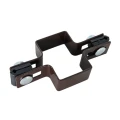 Közbenső kerítéspanel bilincs 60x40 barna GPV-700-05 (1)