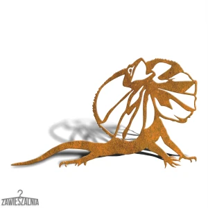 Zawieszalnia – Agama XL kerti dekoráció corten acélból 75×45 cm