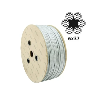 Horganyzott acélsodrony Ø13,0 mm 6×37 FC szálas maggal