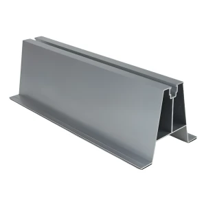 H-100 alumínium trapézlemez tartó EPDM tömítéssel 330 mm trapézlemezhez
