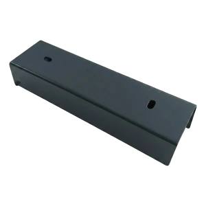 Szegélylemez kerítés alapfalhoz 200×55 mm – horganyzott acél, antracit